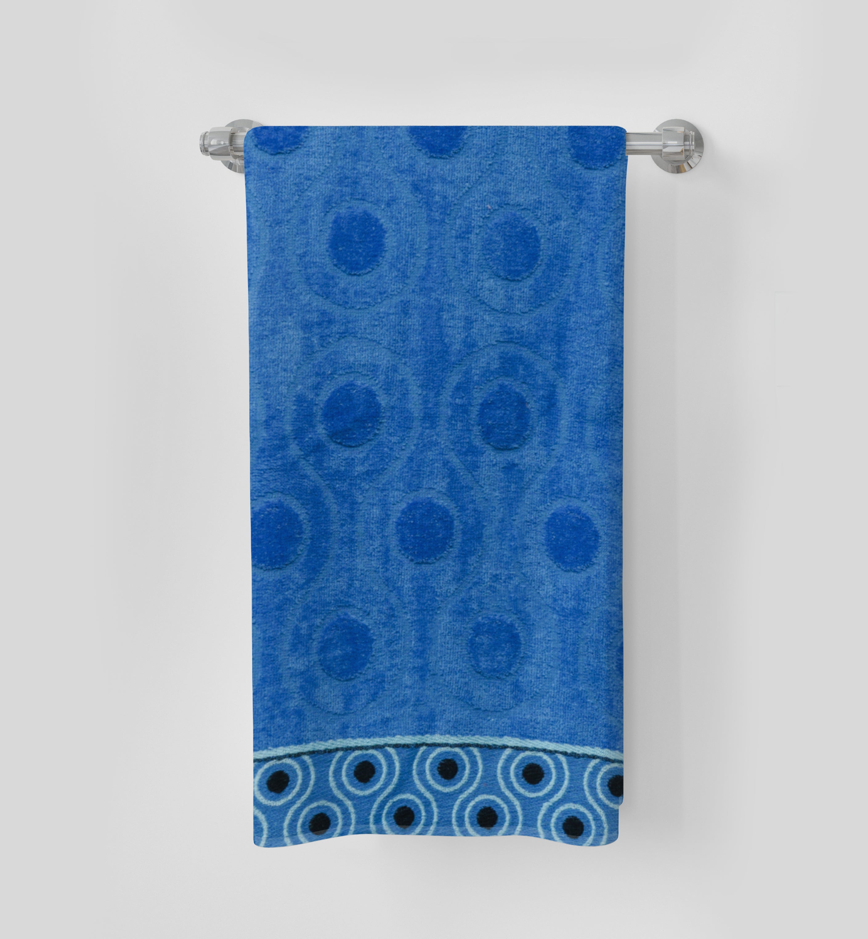Premium Quality Soft Cotton Towel(Sky Blue)