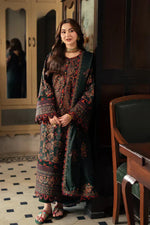 3Pc Embroidered Suit-RG516