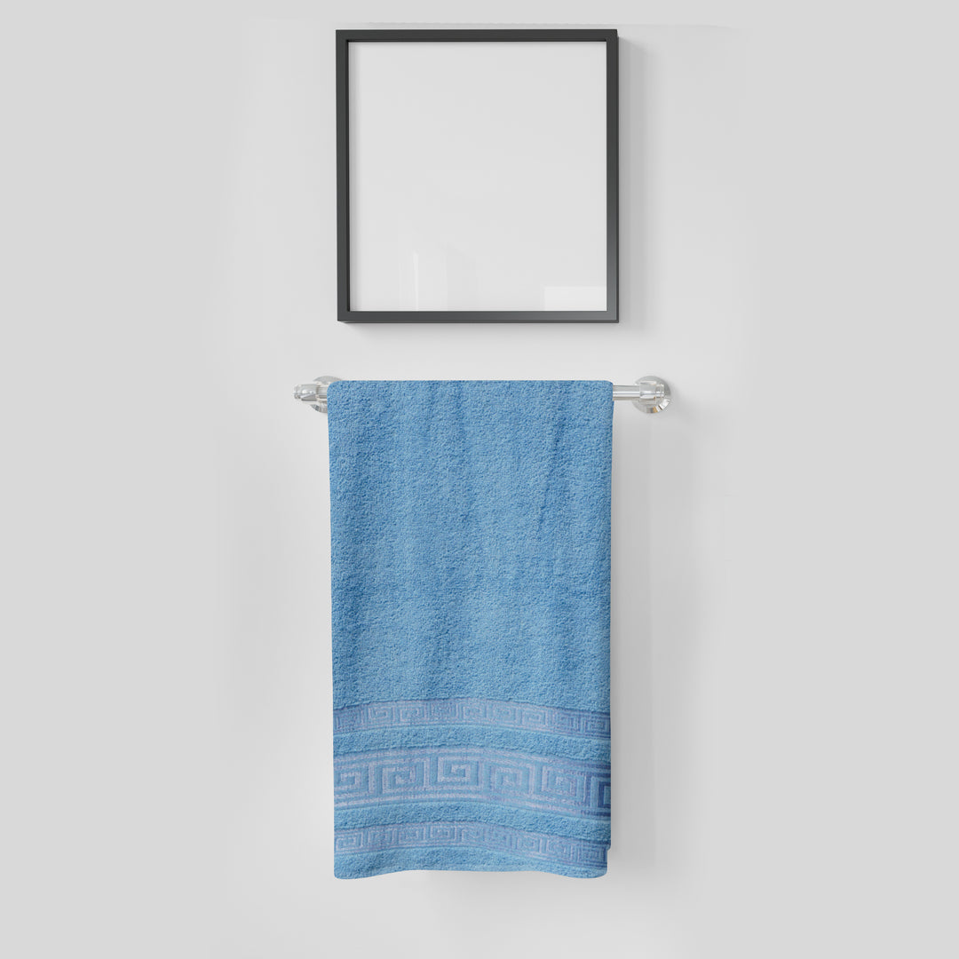 Premium Quality Soft Cotton Towel(Blue)