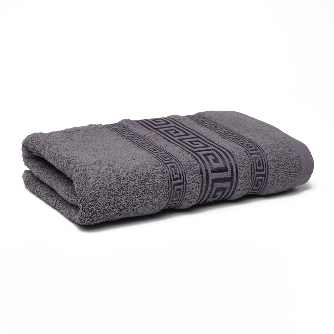 Premium Quality Soft Cotton Towel(Grey)