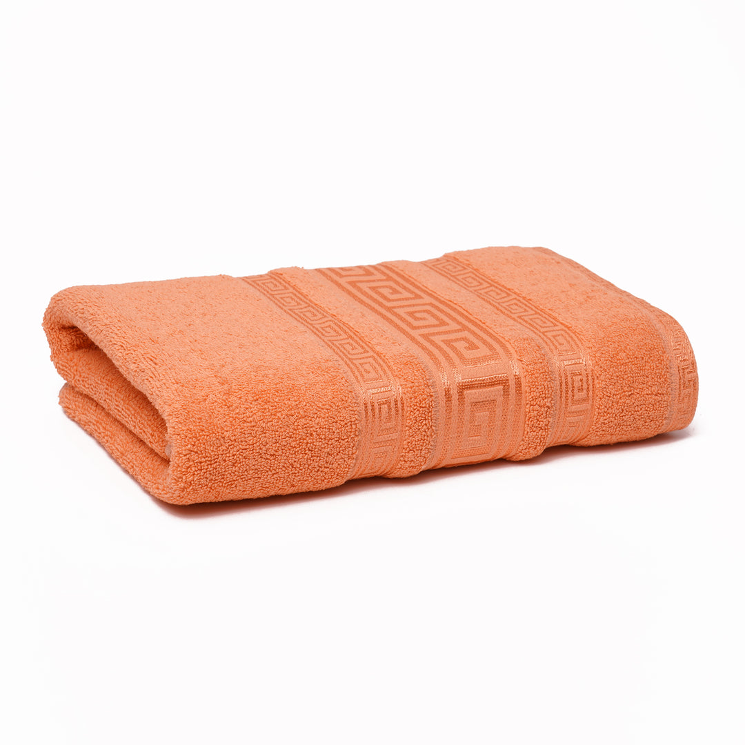 Premium Quality Soft Cotton Towel(Peach)