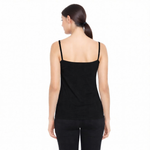 Women Summer Camisole (White+Black)