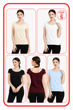 Women Summer Camisole (Skin/ White/Black/Maroon/Sky Blue)