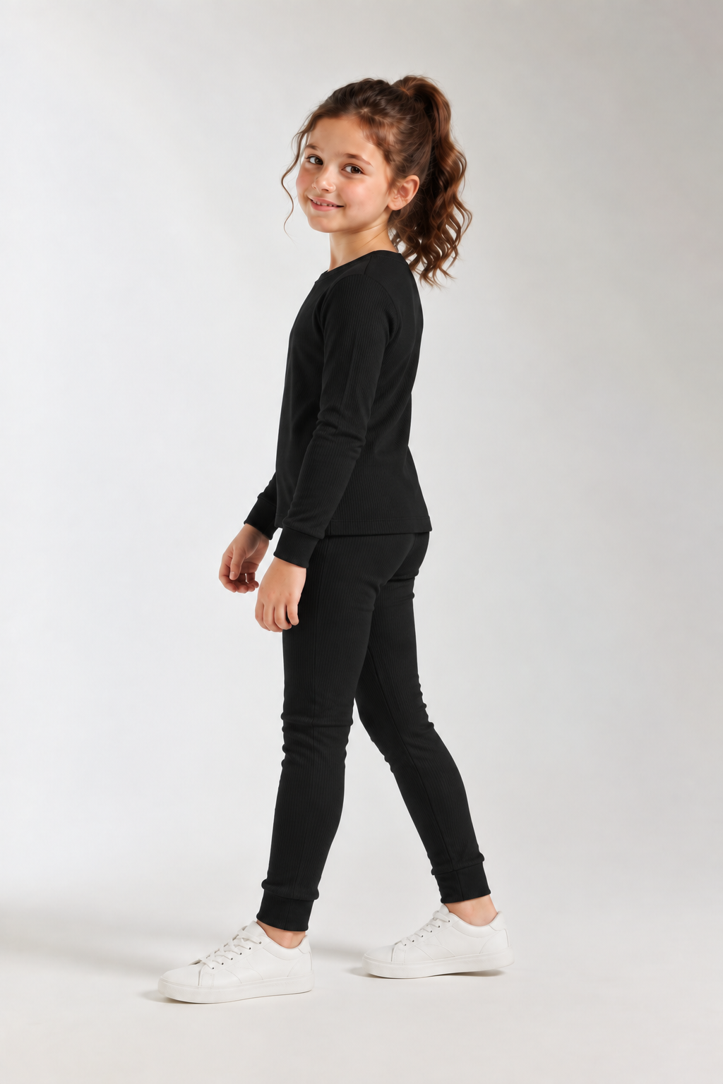Kids Poly Woolen Blended Thermal wear(Full suit)