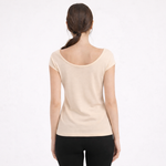 Women summer Camisole (Skin+White)