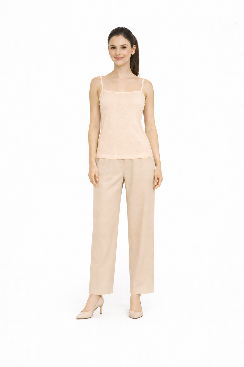 Women Summer Full suit (1 Camisole+1 Trouser)