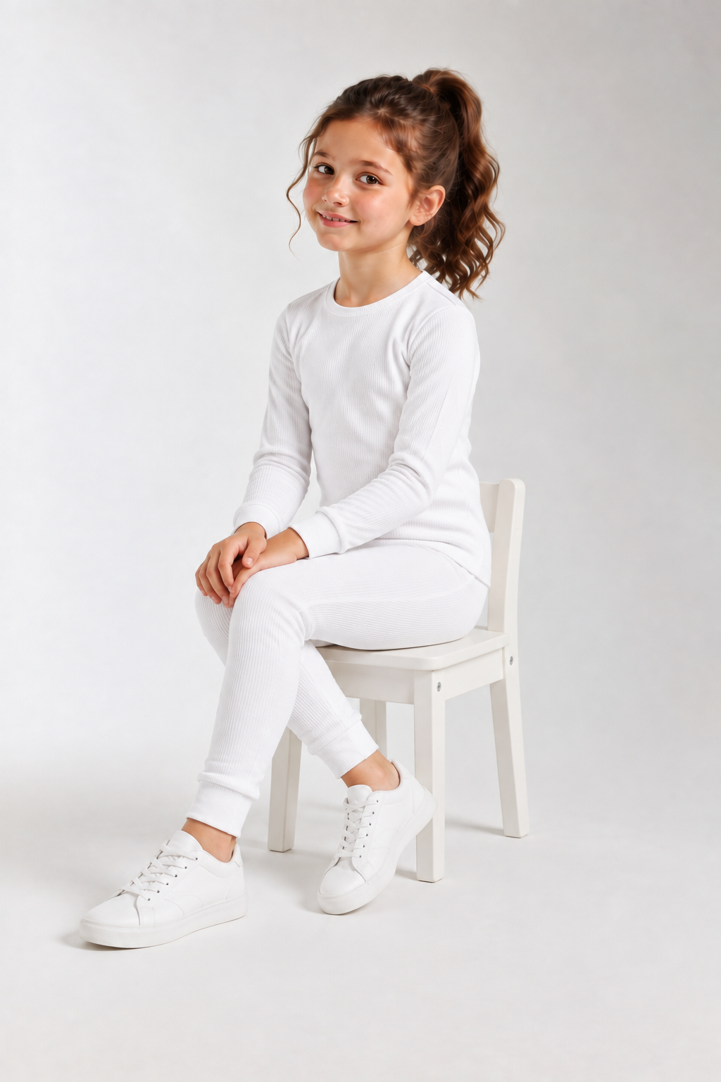 Kids Poly Woolen Blended Thermal wear(Shirts)