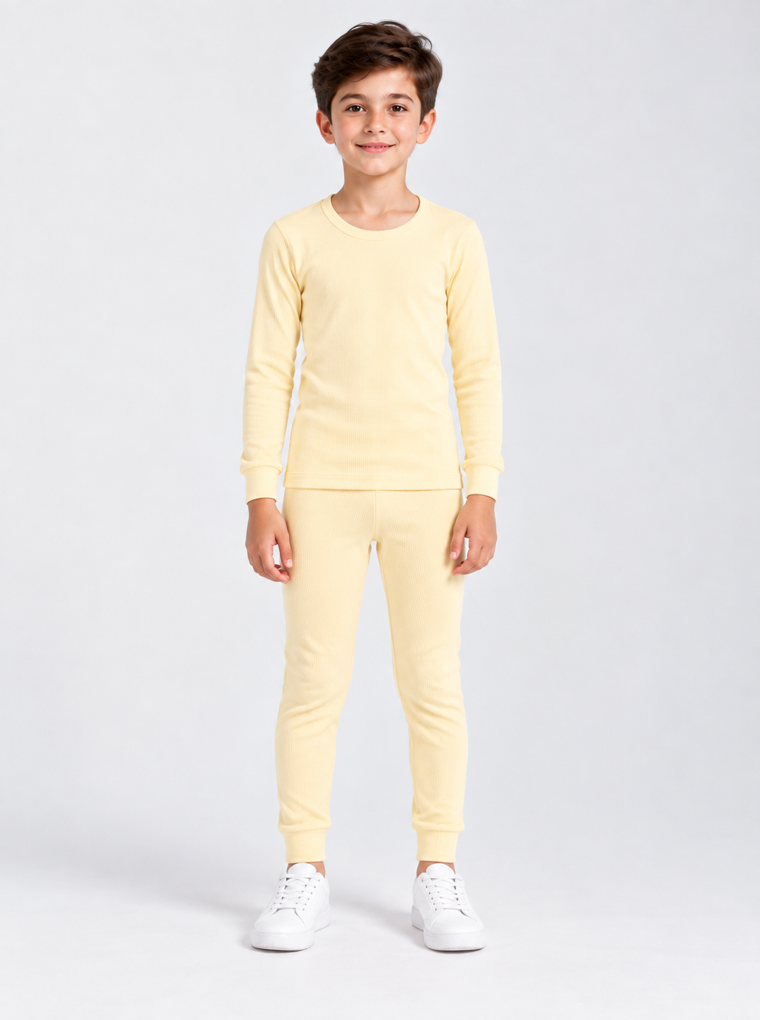Kids Cotton Blended  Woolen Thermal wear(Full suit)