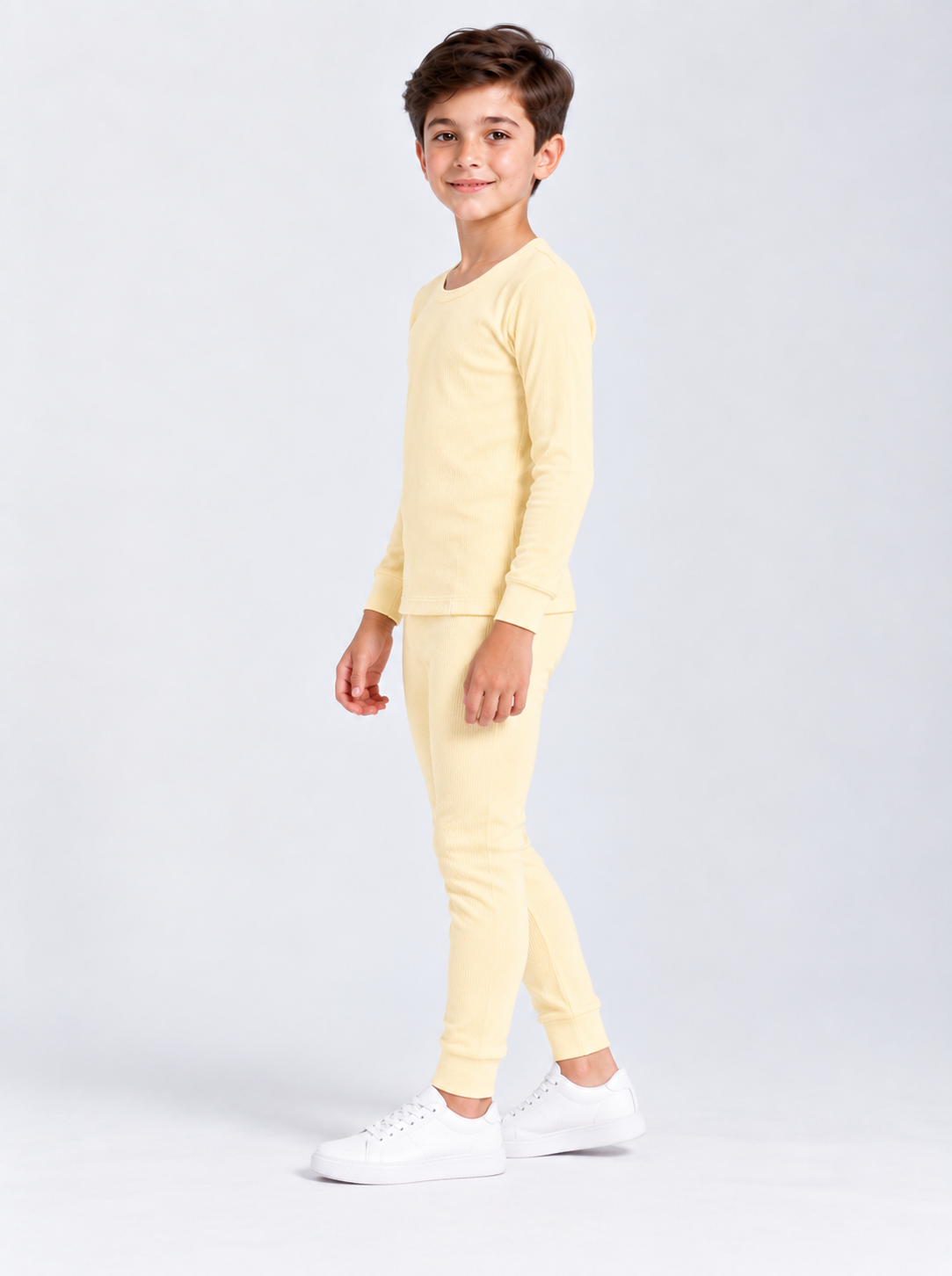 Kids Cotton Blended  Woolen Thermal wear(Full suit)