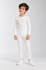 Kids Poly Woolen Blended Thermal wear(Full suit)