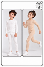 Kids Poly Woolen Blended Thermal wear(Pajama)