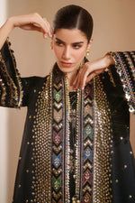 3Pc Embroidered Suit-RG528