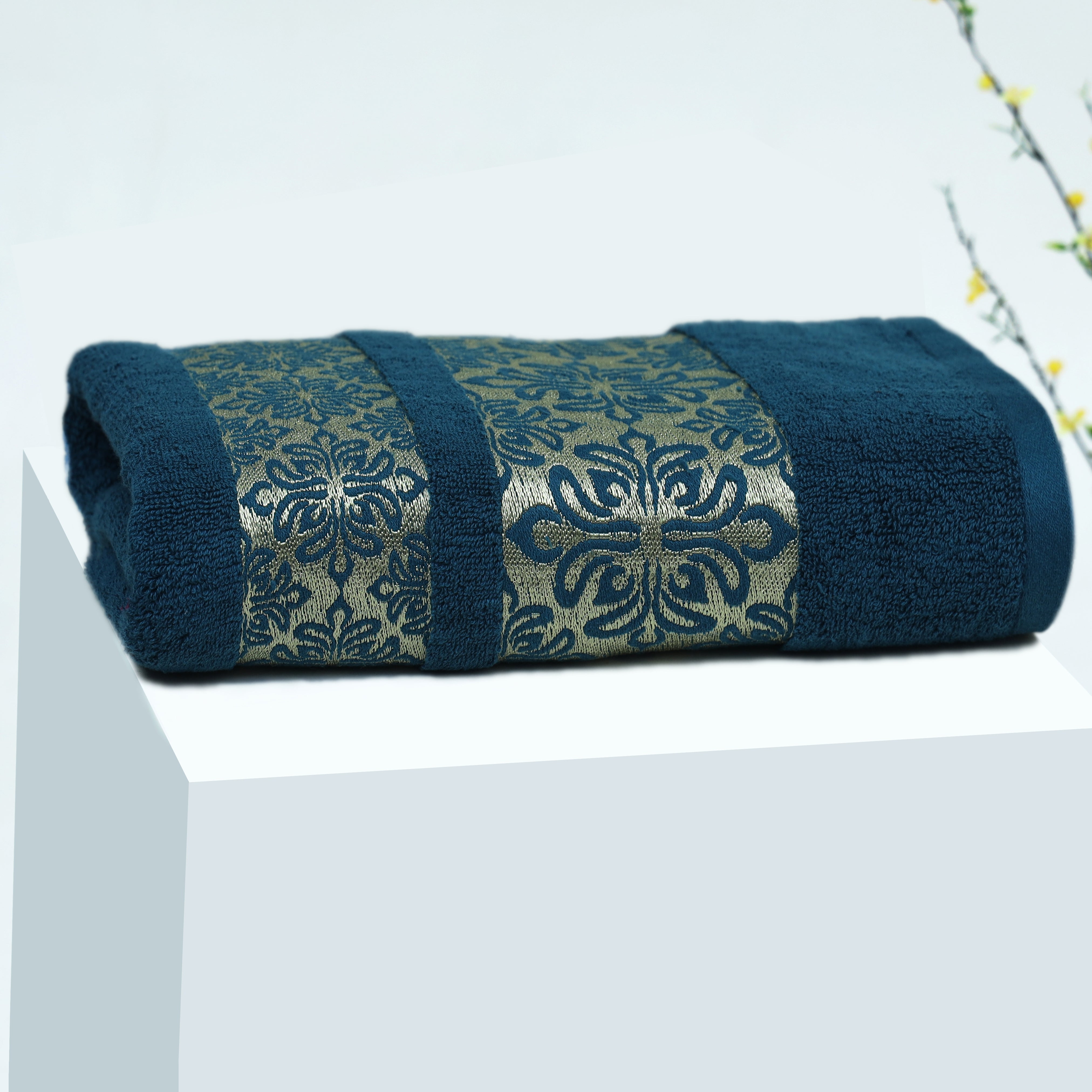 Ultra Premium Soft Cotton Towel(Zink)