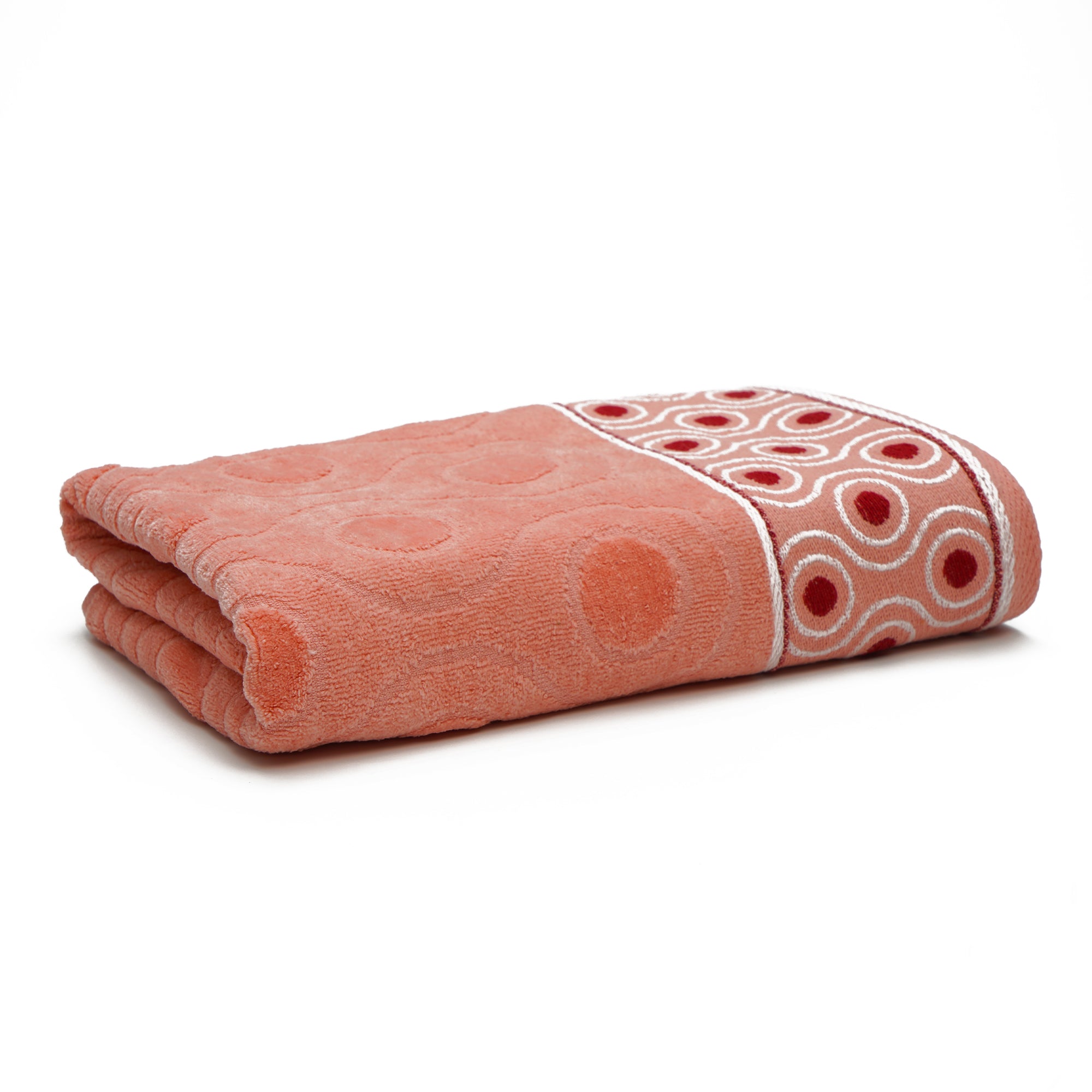 Premium Quality Soft Cotton Towel(Light Peach)