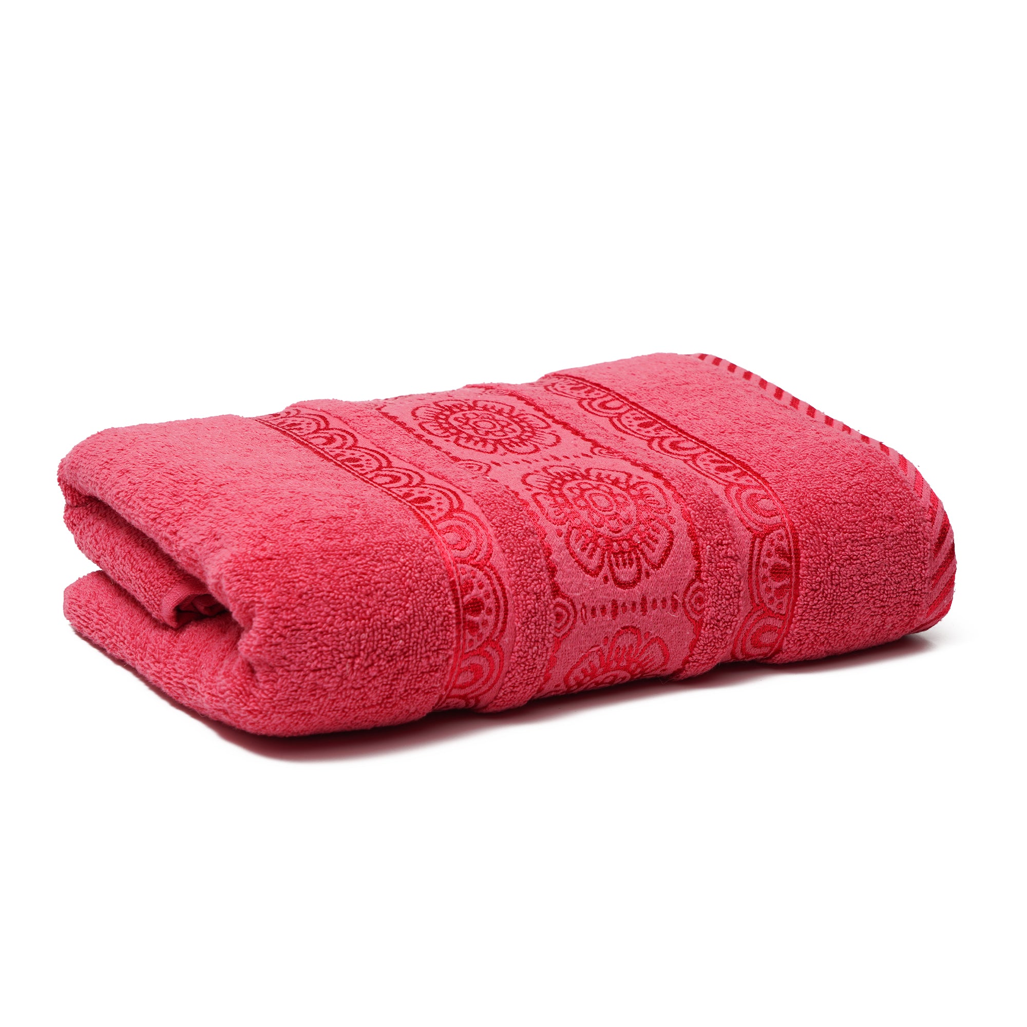 Premium Quality Soft Cotton Towel(Pink)