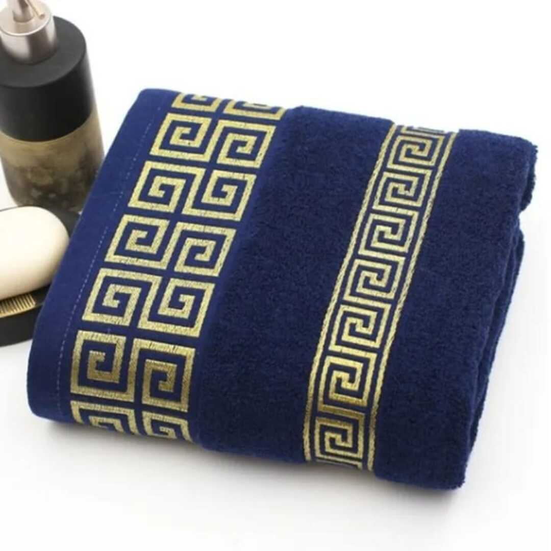 Ultra Premium Quality Soft Cotton Towel(Navy Blue)