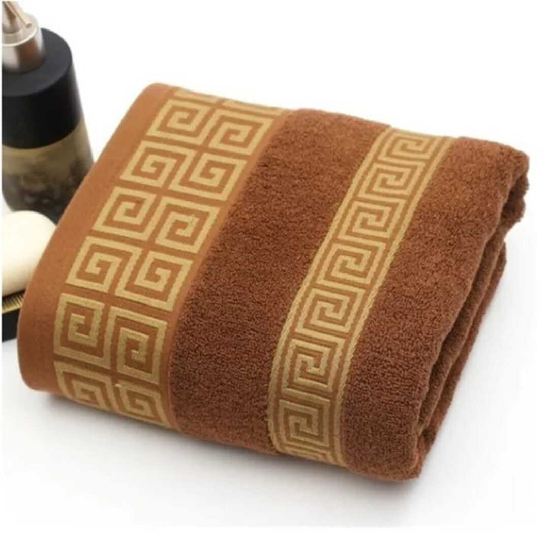 Ultra Premium Quality Soft Cotton Towel(Brown)