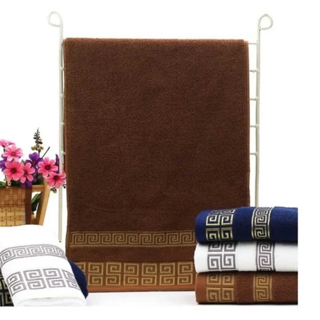 Ultra Premium Quality Soft Cotton Towel(Brown)