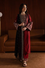 3Pc Embroidered Suit-RG527