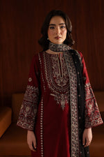 3Pc Embroidered Suit-RG527