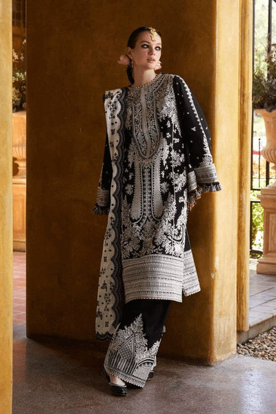 3Pc Embroidered Suit-RG514