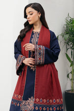 3Pc Embroidered Suit-RG523