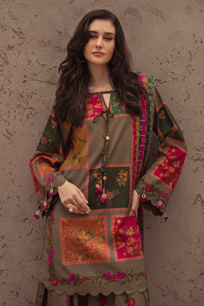 3Pc Printed Suit-RG605