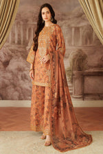 3Pc Embroidered Suit-RG518