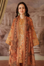3Pc Embroidered Suit-RG518