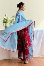 3Pc Embroidered Suit-RG520