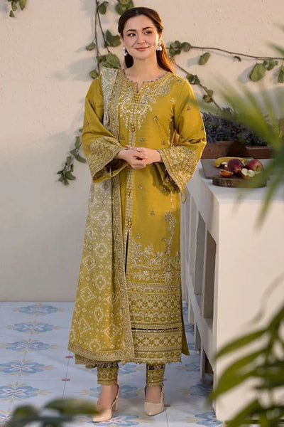 3Pc Embroidered Suit-RG501