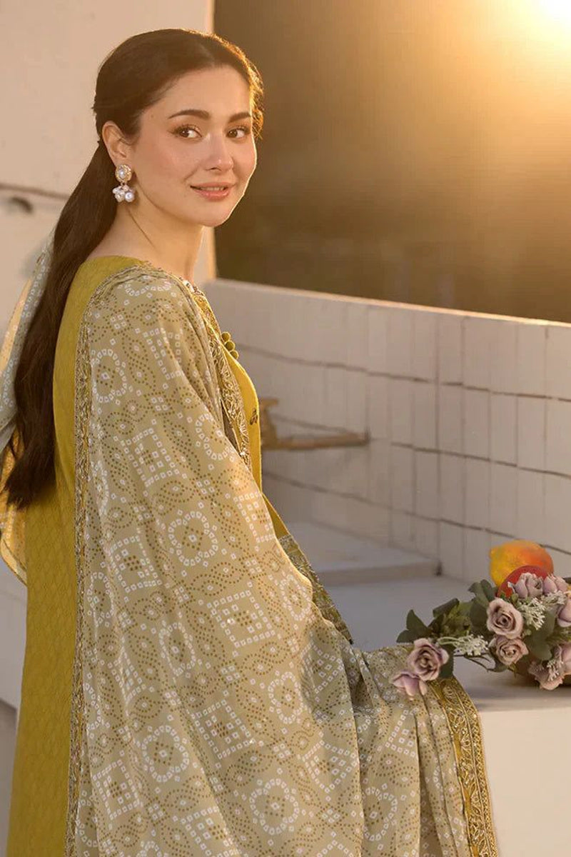 3Pc Embroidered Suit-RG501