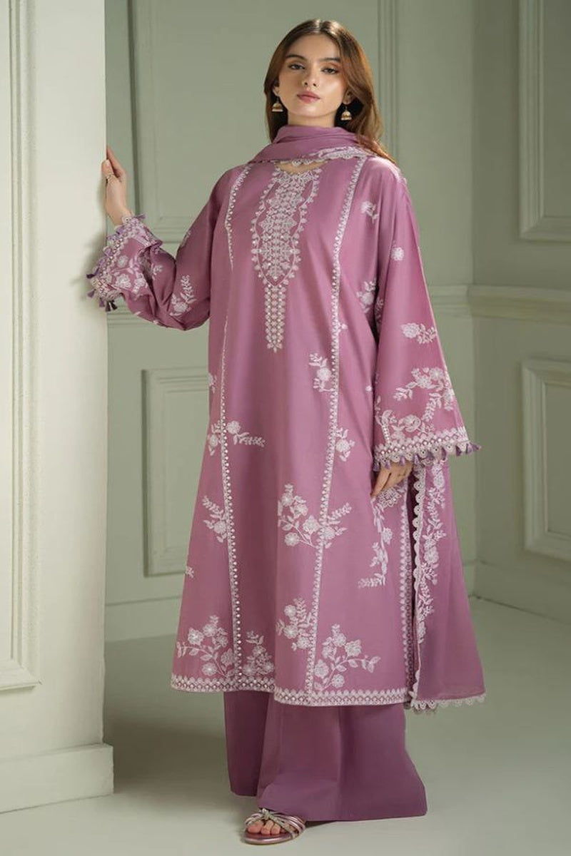 3Pc Embroidered Suit-RG524