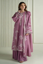 3Pc Embroidered Suit-RG524