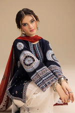 3Pc Embroidered Suit-RG540
