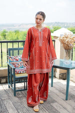 2Pc Embroidered Suit-RG531