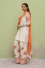 3Pc Embroidered Suit-RG532