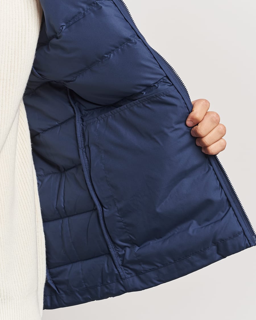 Unisex Full Sleeve Puffer Jacket (Navy blue)