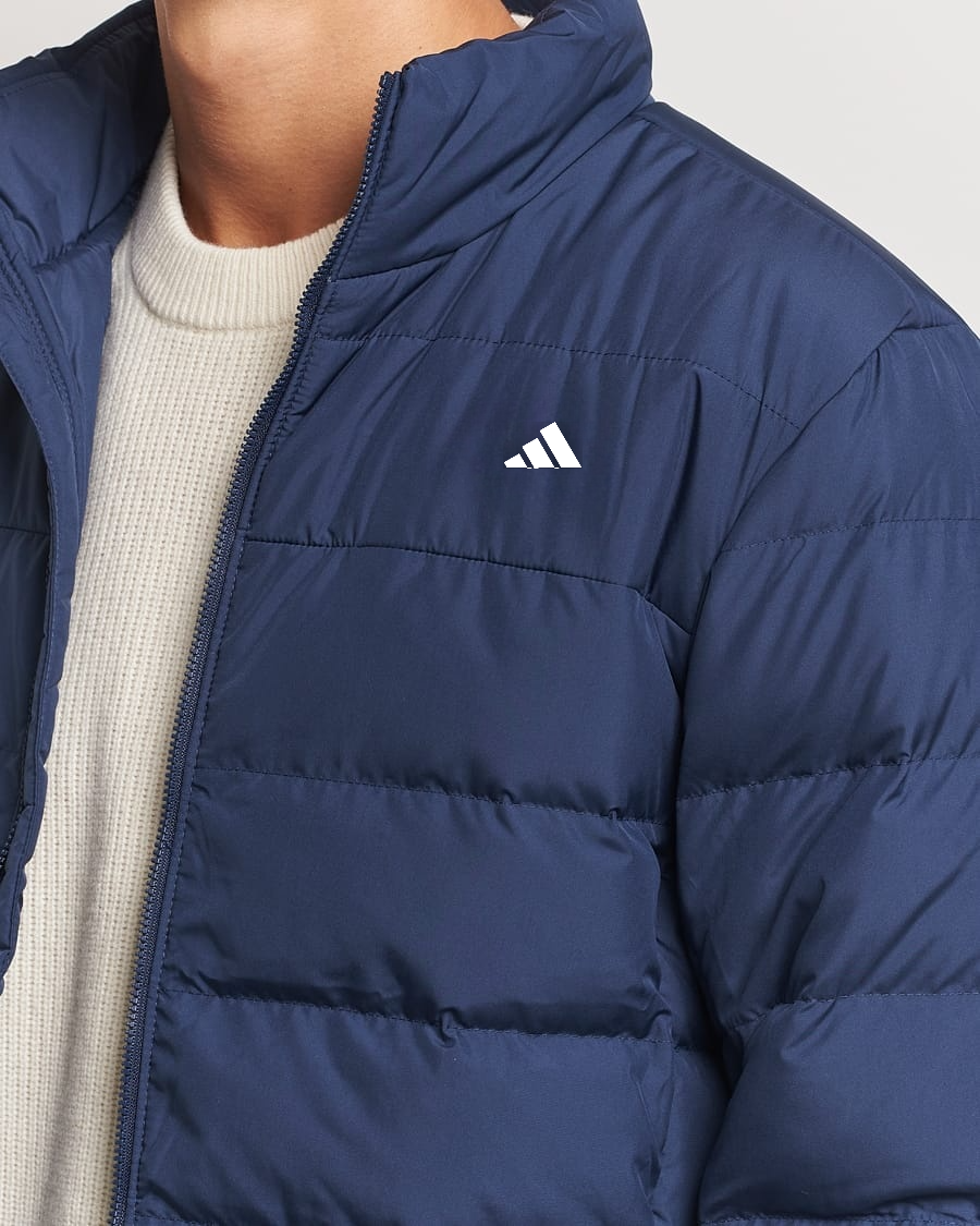 Unisex Full Sleeve Puffer Jacket (Navy blue)