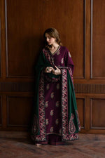 3Pc Embroidered Suit-RG544