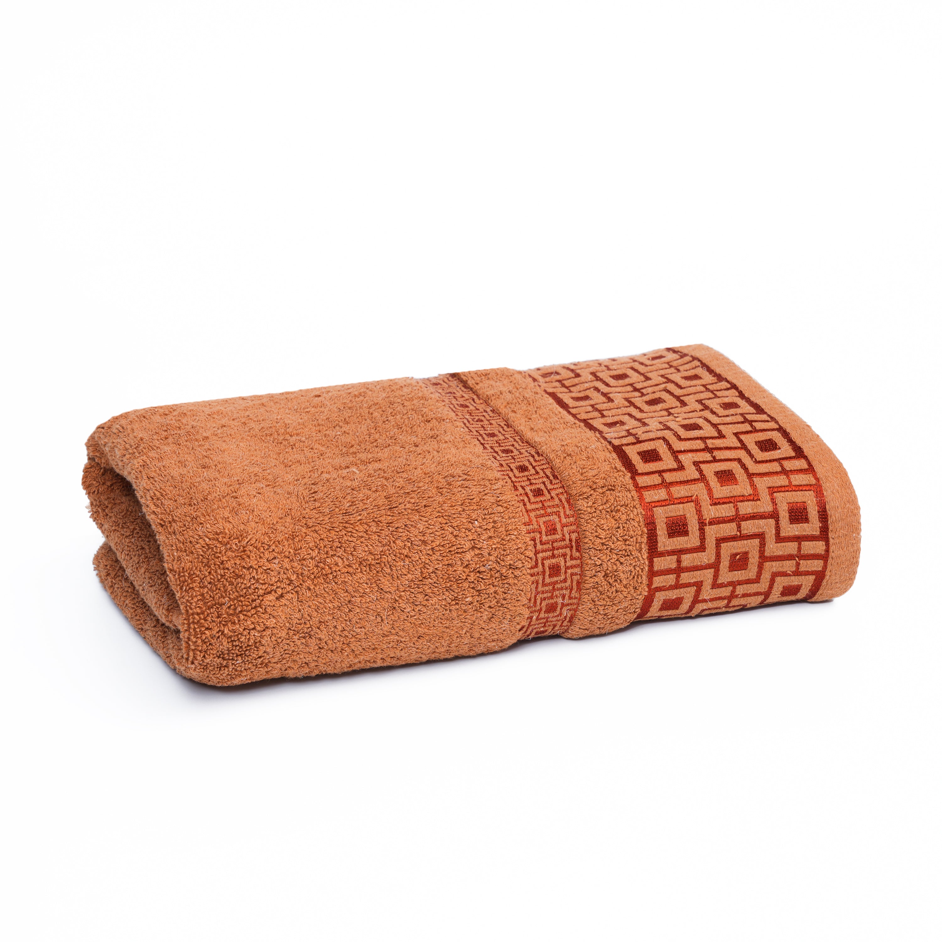 Premium Quality Soft Cotton Towel(Brown)