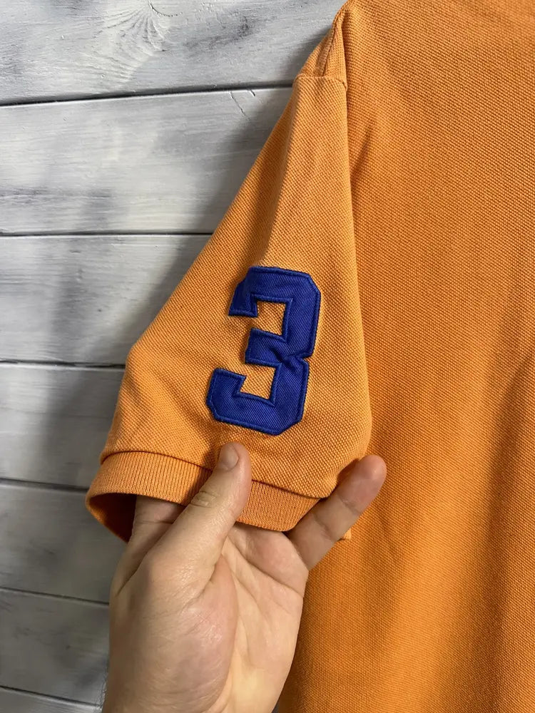 Premium Polo Shirt-emb(Dark Camel)