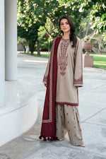 3Pc Embroidered Suit-RG541