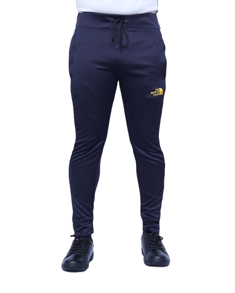 Premium Micro-Fabric Stripe Trouser (Navy Blue)