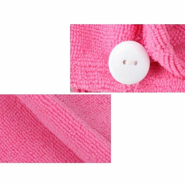 Premium Cotton Quick Hair Drying Towel(Pack of 3)