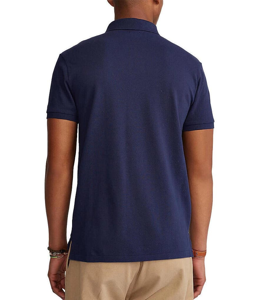 Premium Men's Polo Shirt(Navy Blue)