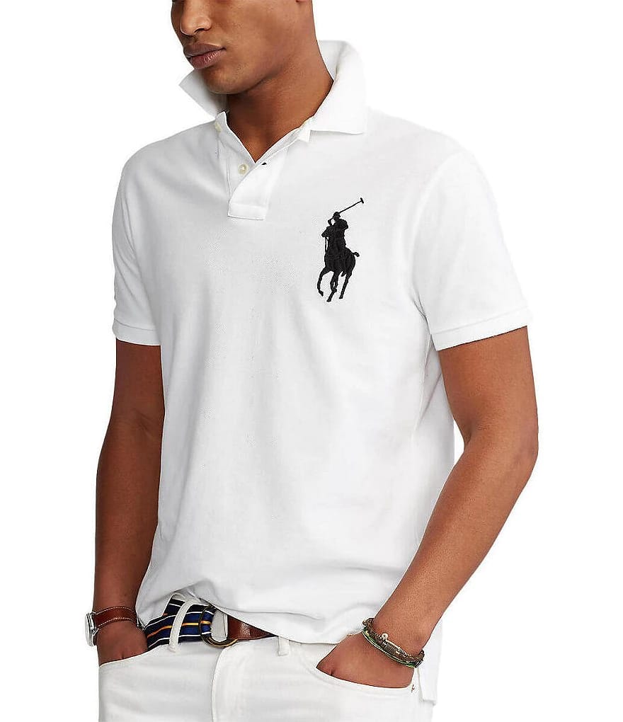 Premium Men's Polo Shirt(White)